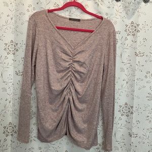 Ladies Suzy Shier XL Mauve Top